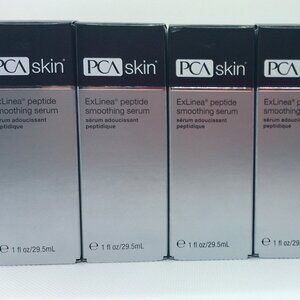 (4) PCA SKIN Exlinea Peptide Smoothing Serum Anniversary Edition 1oz Exp 4/24